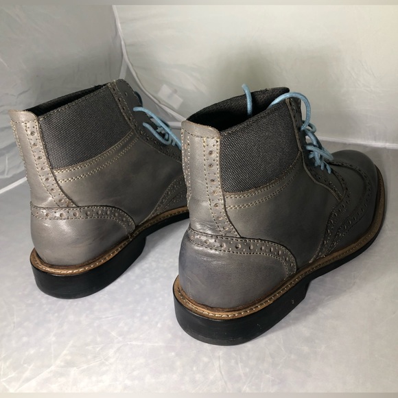 Original Penguin WT Brogue Boot Charcoal.Mens 9, Womens 11 - Picture 3 of 8